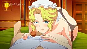 i love my rubia tetona maid in hentai 😍