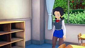 android 18 and videl have lesbian sex in dragon ball fantasy