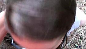 young american sucks victor blooms cock outdoors in the mountains?