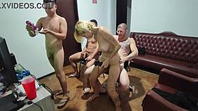 friends reunite for a chat and enjoy themselves