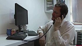 Bored Anissa Kate Rides Date's Cock Before Dinner