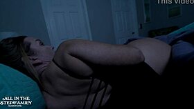 Stepson Fucks Stepmother To Overcome Thunder Trauma