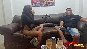 Nayrob Gives Tight Ass to Leo Ogro on Sofa