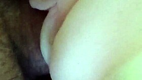 morning sex with real doll toy ends in cumshot close up