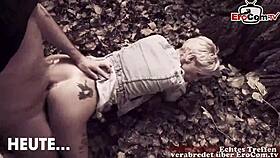 I’m totally hooked on outdoor POV sex with this tattooed blonde German MILF, ya know!