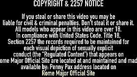 Kate Faucett milks Rome Majors' monster cock in lingerie!