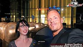 German Teen Student Picked Up for Fuck