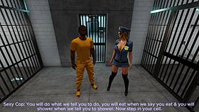 royal bbc prison story with angelicablackwater's big tits!