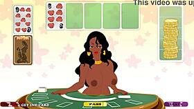 Ebony milf gets fucked hard in the ass! Mrs Laticia in milftoon drama.