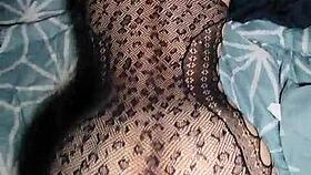 admiring the brunette's beautiful ass i hired yesterday