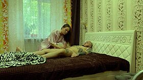 Russian amateur couple shares romantic intimacy with blowjob and pussy licking