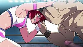 Watch the pro wrestling beauties bounce boobs