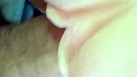 morning sex with real doll toy ends in cumshot close up