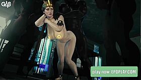 Milf lets boys take turns in cartoon 3d anime