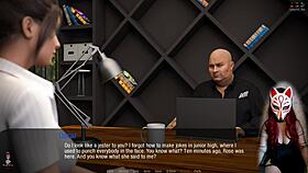 kate, a young russian girl, enjoys outdoor games at college