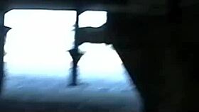 British BBW Flashes And Masturbates In Public Bar