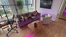 Stepdaughter with huge tits and big ass gets anal sex from stepdad in bedroom