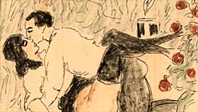 Vintage Erotic Art Blends Retro Cartoon Anime Hentai Styles