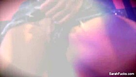 sara jessie explores her body in a solo session