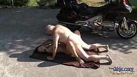 Intense Emotions As Grandpa Fucks Teen Girl In Doggystyle, Leading To Hardcore Cumshot.