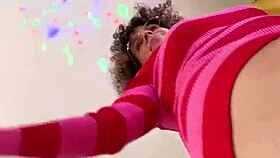 quickie under the christmas tree with big cock and creampie