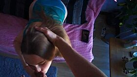 my stepsister picked me over hentai for real action.