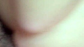 morning sex with real doll toy ends in cumshot close up
