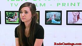 Petite Beauty's Rough Fucking at Sex Audition