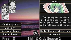 Bikini and crab season 2 striptease