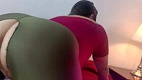 Wife's friend seduces me with huge cameltoe, sucks dick happily.