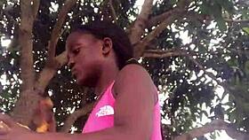 crazybitch unboxes in front of strangers