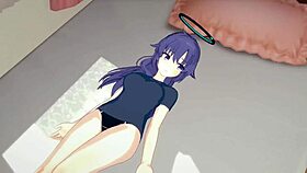 Blue Archive Thicc Thigh Yuuka 3D Hentai!