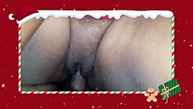 Brazilian Guys Share a Special Christmas Anal Fuck