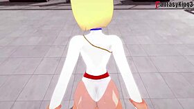 Hey, power girl gets a free pov from superman in this full fantasy! 😏