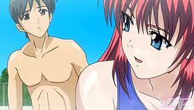 In This Anime Hentai, I Eat My Hot Friend's Juicy Tits