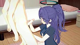 Blue Archive Thicc Thigh Yuuka 3D Hentai!