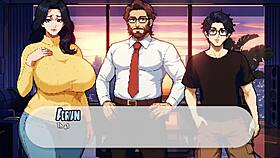 Starmaker Story Part 1 - Futa Gym Teacher Dominates with Big Tits