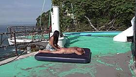 Two Asses, Two Sticks in Bedroom Fun?