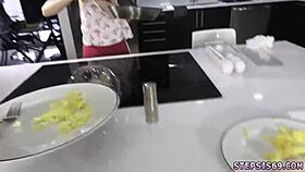 Emotional first fuck in family contest.