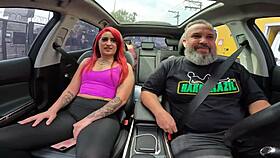 i'm walking sao paulo streets with naked ginger smith in car
