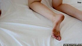 Teen stepdaughter fights dad for hardcore affection