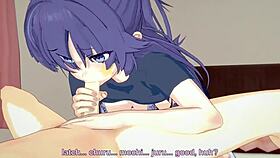 Blue Archive Thicc Thigh Yuuka 3D Hentai!