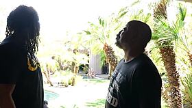 Blonde Bodybuilder Lover's Intense Muff Diving and Blowjob