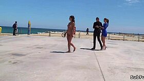 Bare Spanish Slave Paraded Through City Streets