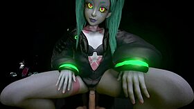 rebecca, cute street girl, seduces you after the party in hd