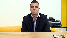 Intense gay encounter with a massive pecker dominating the scene