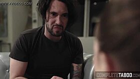 taboo teen 18+ gets cum facial in extreme fetish scene