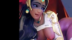 symmetra deals with virus and loneliness in overwatch