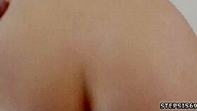 Teen stepdaughter fights dad for hardcore affection