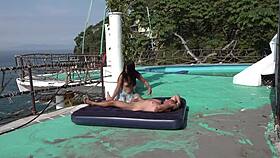 Two Asses, Two Sticks in Bedroom Fun?